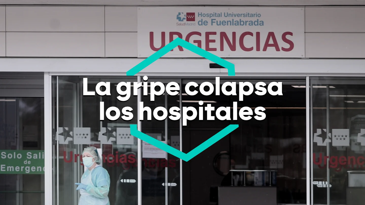 La gripe colapsa los hospitales en España. La gripe colapsa los hospitales en España.