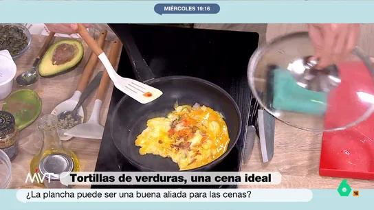 El secreto de Pablo Ojeda para una tortilla francesa rica y saludable: verduras y un toque de mostaza El secreto de Pablo Ojeda para una tortilla francesa rica y saludable: verduras y un toque de mostaza