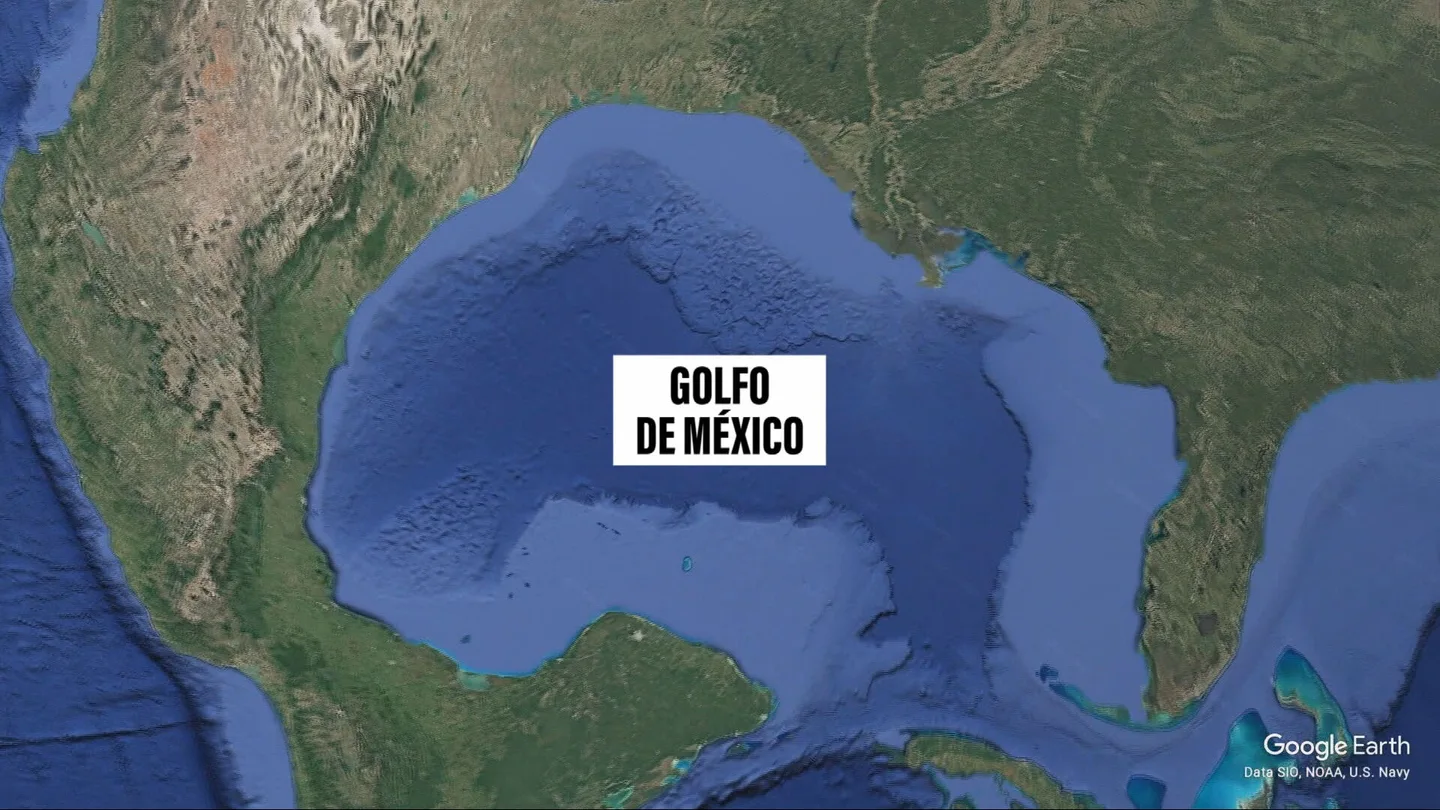 ¿Es posible cambiar el nombre del Golfo de México como pretende Trump? ¿Es posible cambiar el nombre del Golfo de México como pretende Trump?