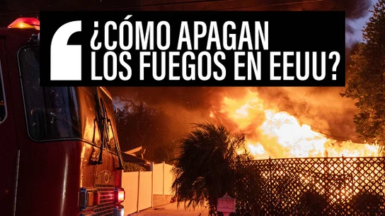 ¿Cómo apagan los fuegos en EEUU? ¿Cómo apagan los fuegos en EEUU?