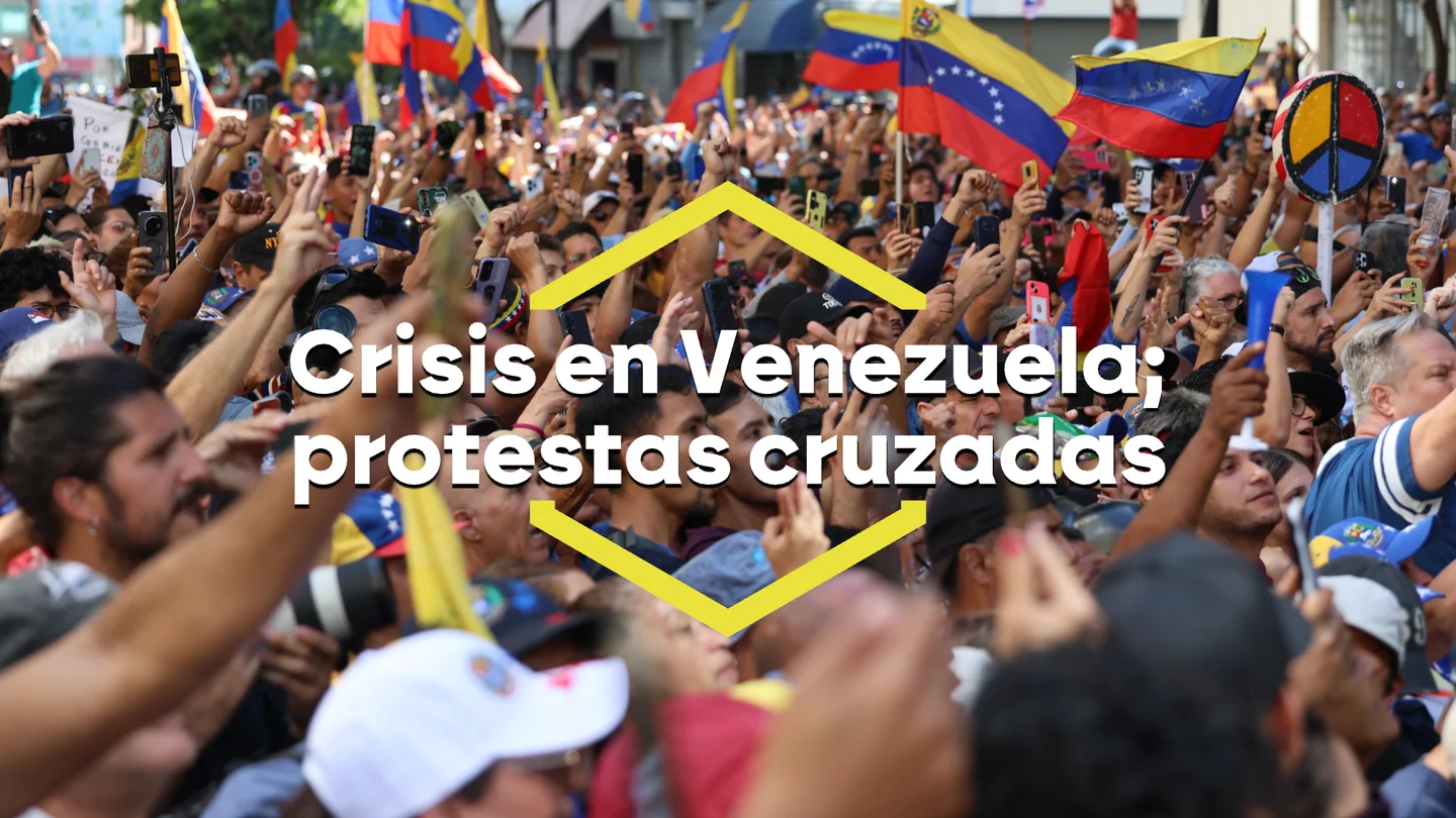 Crisis en Venezuela: las protestas a favor y contra Maduro sumen al país en la tensión y la incertidumbre Crisis en Venezuela: las protestas a favor y contra Maduro sumen al país en la tensión y la incertidumbre