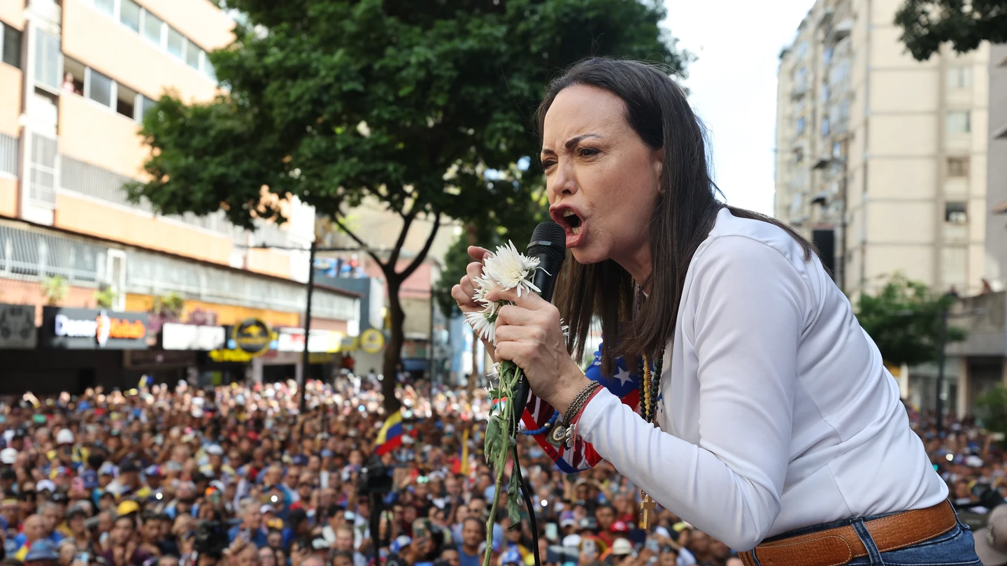 La líder antichavista María Corina Machado La líder antichavista María Corina Machado