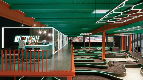 Circuito Indoor Motocross Circuito Indoor Motocross