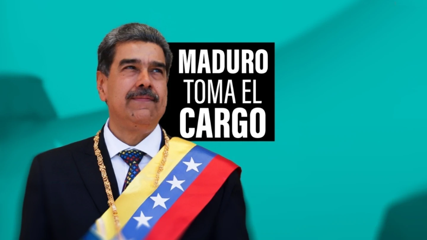 Maduro toma el cargo Maduro toma el cargo