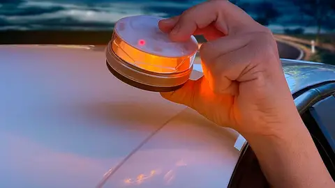 Una luz de señalización V16 Una luz de señalización V16