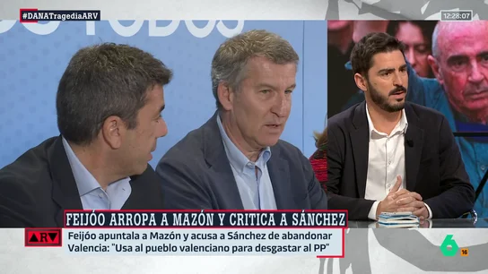 Equilibrismo, tácito y posibilista: así define Juanma Lamet el apoyo de Feijóo a Mazón Equilibrismo, tácito y posibilista: así define Juanma Lamet el apoyo de Feijóo a Mazón