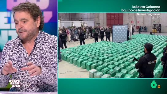 13 toneladas de cocaína escondidas en plátanos: Paco Jiménez analiza el caso del llamado "frutero de la coca" El periodista de investigación Paco Jiménez analiza una práctica habitual entre los narcotraficantes: ocultar droga en fruta. En este vídeo, analiza los alijos incautados por la policía en yuca y otro en plátanos.