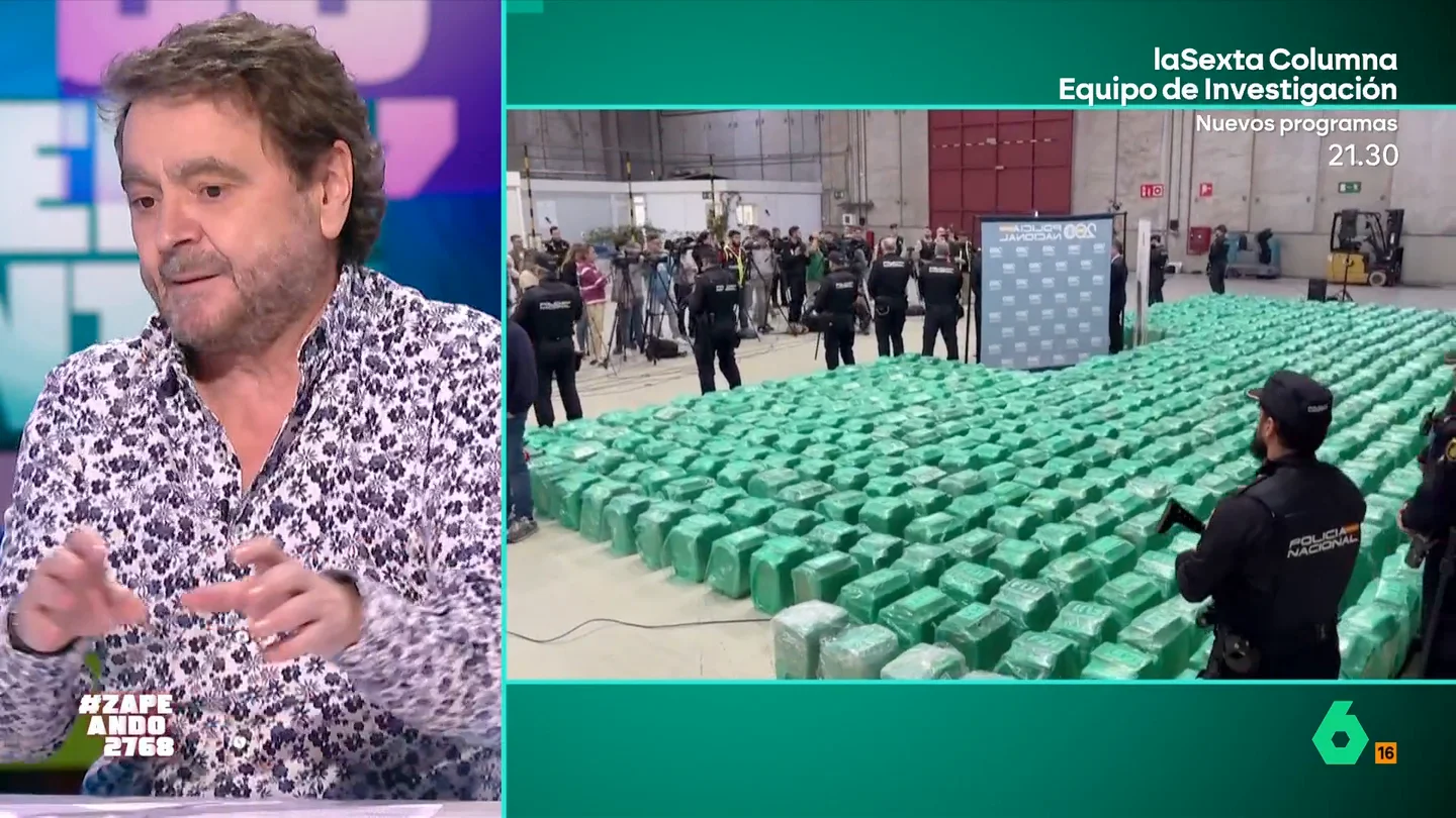13 toneladas de cocaína escondidas en plátanos: Paco Jiménez analiza el caso del llamado "frutero de la coca" El periodista de investigación Paco Jiménez analiza una práctica habitual entre los narcotraficantes: ocultar droga en fruta. En este vídeo, analiza los alijos incautados por la policía en yuca y otro en plátanos.