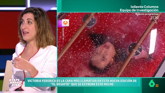 Susi Caramelo confiesa su primera impresión con Victoria Federica en 'El desafío' Susi Caramelo avanza detalles sobre la nueva temporada de 'El desafío', que se estrena esta noche en Antena 3, y donde comparte retos con Victoria Federica. En este vídeo, la cómica desvela en Zapeando cómo fue su primera impresión de ella.