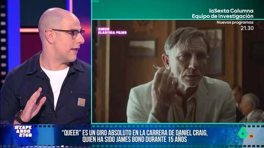El veredicto de Alberto Rey sobre 'Queer', la última película de Daniel Craig: "No quiere que le vuelvan a llamar para James Bond" Daniel Craig da un giro radical a su carrera y acaba de estrenar 'Queer' una historia de "deseo homosexual" que Alberto Rey analiza en este vídeo, donde destaca la actuación del británico y valora sus opciones para el Oscar.
