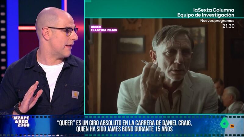 El veredicto de Alberto Rey sobre 'Queer', la última película de Daniel Craig: "No quiere que le vuelvan a llamar para James Bond"