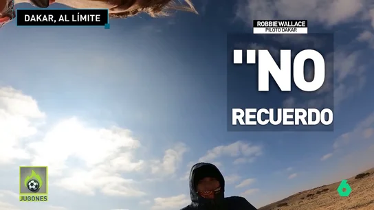 El angustioso momento del piloto Robbie Wallace en el Dakar: sufre un accidente y cuando se levanta no recuerda nada El angustioso momento del piloto Robbie Wallace en el Dakar: sufre un accidente y cuando se levanta no recuerda nada