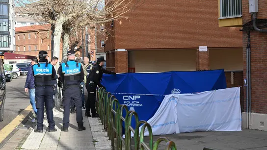 Inmediaciones del lugar en el que un menor de edad ha matado, presuntamente, a su padre en Palencia Inmediaciones del lugar en el que un menor de edad ha matado, presuntamente, a su padre en Palencia