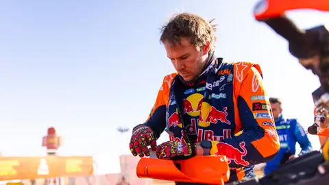 Daniel Sanders durante el Rally Dakar 2025 Daniel Sanders durante el Rally Dakar 2025
