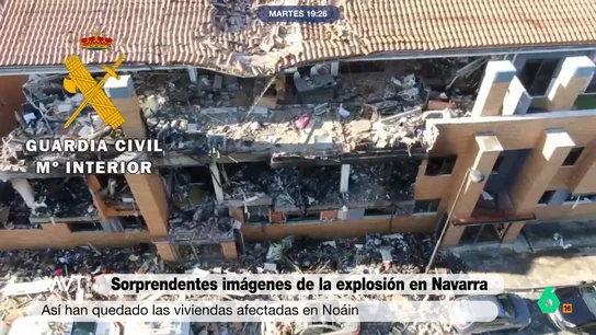 MVT Nuevas imágenes de la doble explosión del edificio MVT Nuevas imágenes de la doble explosión del edificio