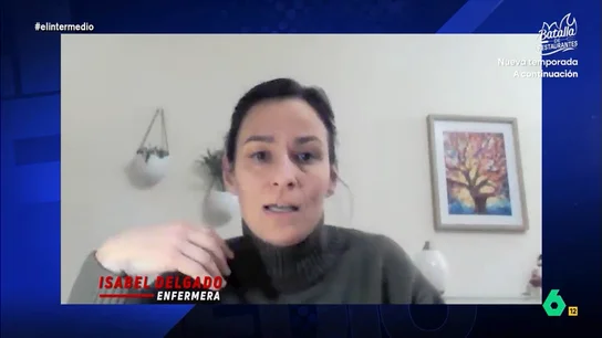 Una enfermera española en Escocia: "No me planteo volver, pero si las condiciones fueran como aquí, no dudaba un segundo" Wyoming y Sandra Sabatés analizan en este vídeo la situación de la enfermería en España, donde faltan 100.000 profesionales para acercarse a la media europea, mientras muchas enfermeras se van al extranjero ante la precariedad del sector.