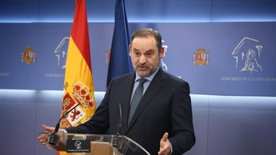 José Luis Ábalos en el Congreso. José Luis Ábalos en el Congreso.