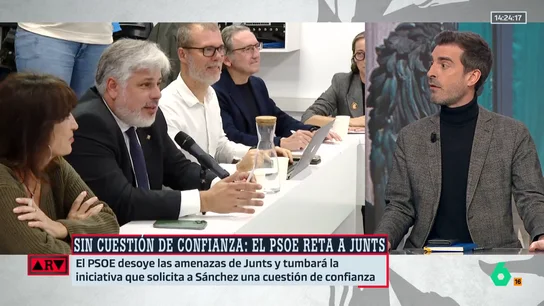 Pablo Simón destaca que Junts es "un socio inestable": "Le va a hacer sudar tinta en cada negociación" Pablo Simón destaca que Junts es "un socio inestable": "Le va a hacer sudar tinta en cada negociación"