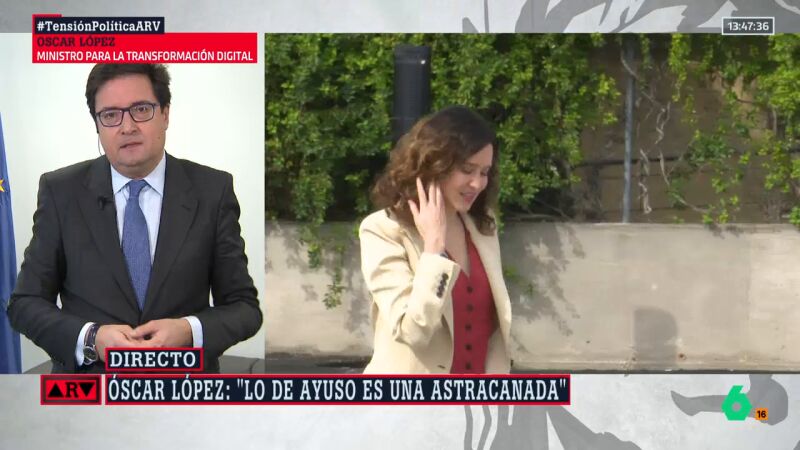 Óscar López, en ARV