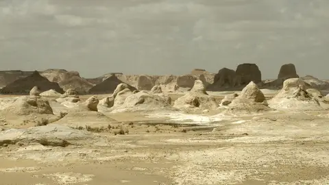 Desierto Blanco de Egipto Desierto Blanco de Egipto