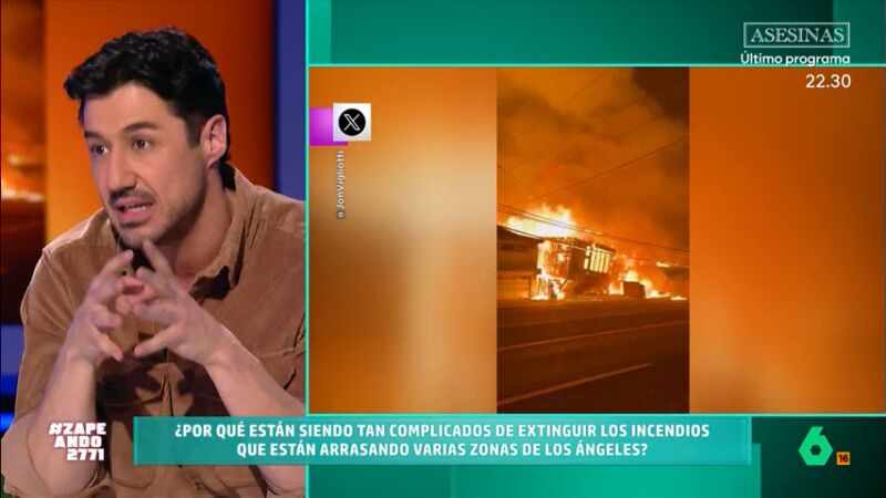 Francisco Cacho explica qué son los 'vientos de Santa Ana' que agudizan los incendios de Los Ángeles