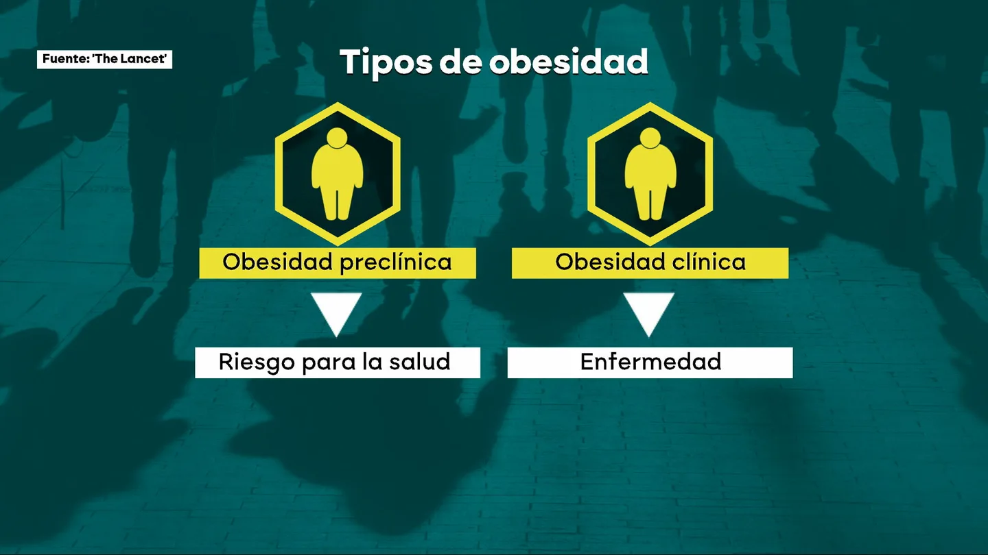 Existen dos tipos de obesidad: la preclínica y la clínica Existen dos tipos de obesidad: la preclínica y la clínica