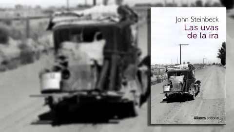 Portada de 'Las uvas de la ira', de John Steinbeck Portada de 'Las uvas de la ira', de John Steinbeck