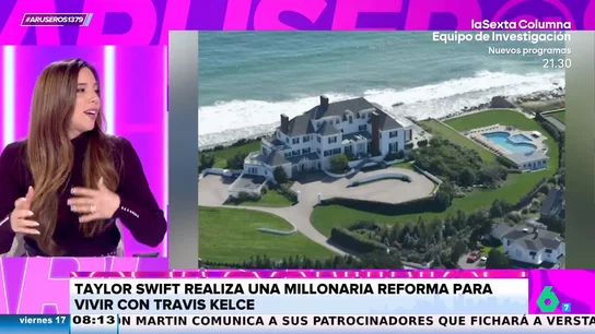 Taylor Swift gasta 1,7 millones de dólares en reformar su mansión para vivir con Travis Kelce Taylor Swift gasta 1,7 millones de dólares en reformar su mansión para vivir con Travis Kelce