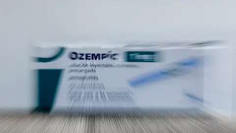 Una caja de Ozempic, a 2 de noviembre de 2023, en Madrid (España).  Una caja de Ozempic, a 2 de noviembre de 2023, en Madrid (España).