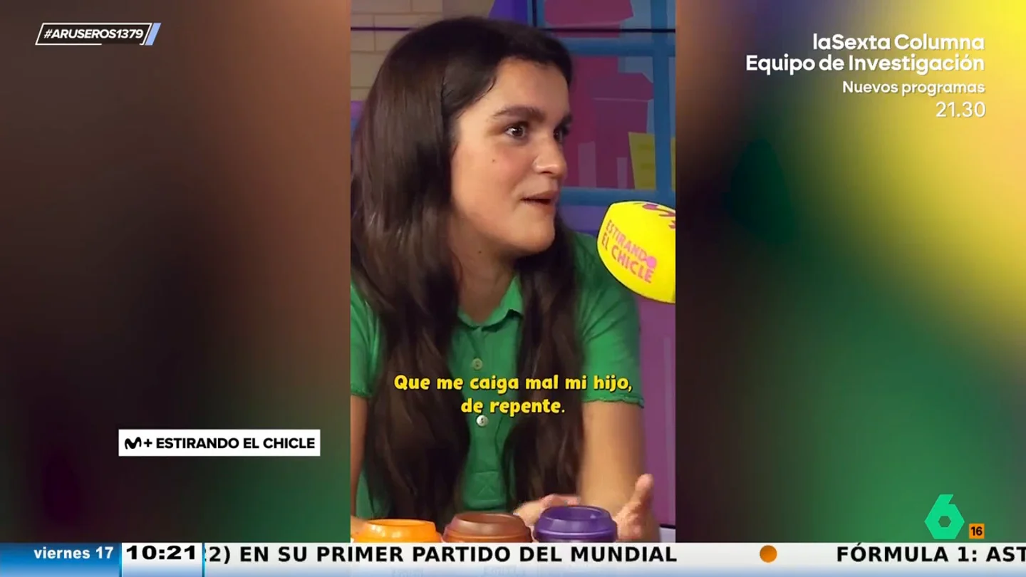 Amaia Romero lanza un 'zasca' a su futuro hijo: "Me da miedo que me caiga mal" Amaia Romero lanza un 'zasca' a su futuro hijo: "Me da miedo que me caiga mal"