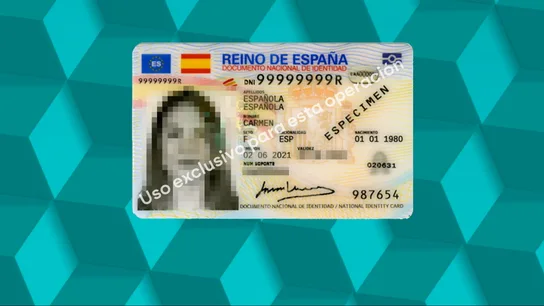 Ejemplo de cómo se debe enviar el DNI Ejemplo de cómo se debe enviar el DNI