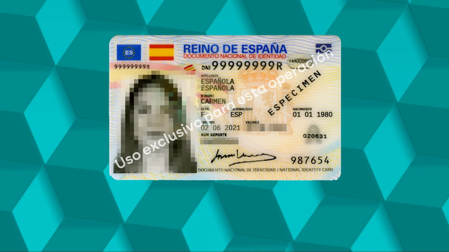 Ejemplo de cómo se debe enviar el DNI Ejemplo de cómo se debe enviar el DNI