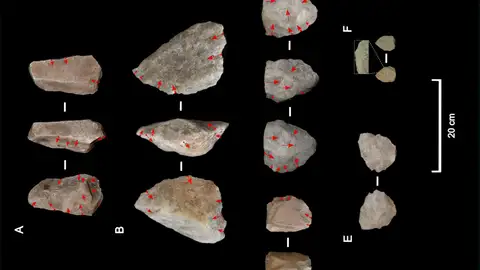 herramientas líticas, Homo erectus herramientas líticas, Homo erectus