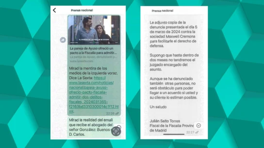Pruebas aportadas por M. Á. R. al Supremo donde se confirma que acusó a laSexta de mentir. Pruebas aportadas por M. Á. R. al Supremo donde se confirma que acusó a laSexta de mentir.