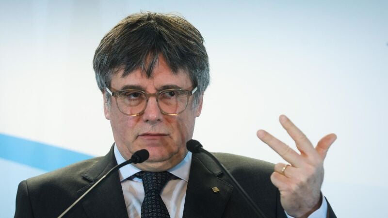 El líder de Junts, Carles Puigdemont