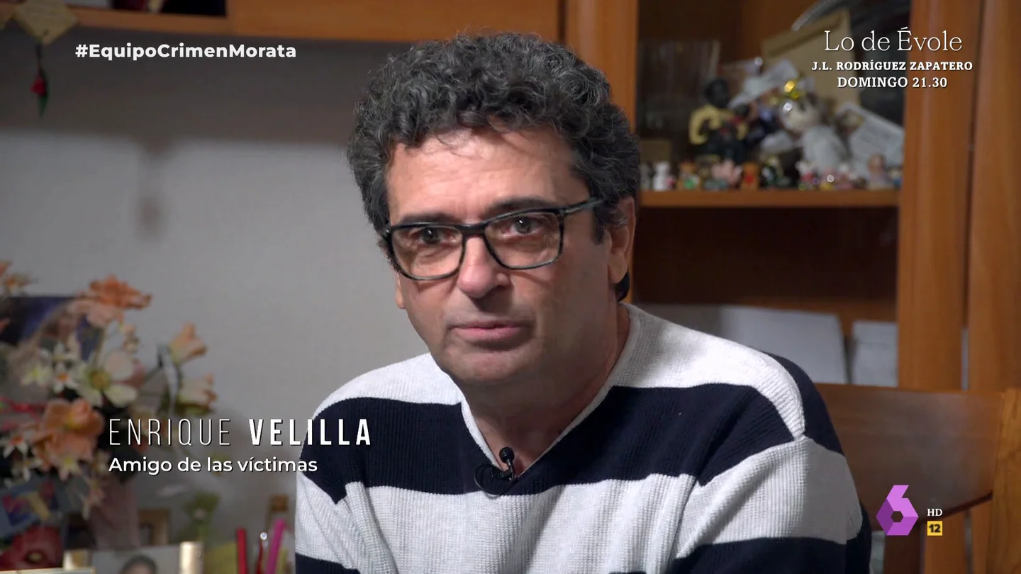 Un amigo de las víctimas de Morata accede a hablar con Equipo de Investigación: "Decían que Pedro Sánchez les había pedido 500 euros para recibir una herencia" Un amigo de las víctimas de Morata accede a hablar con Equipo de Investigación: "Decían que Pedro Sánchez les había pedido 500 euros para recibir una herencia"