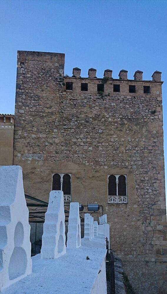 Detalle del Castillo de los Condes de Cabra