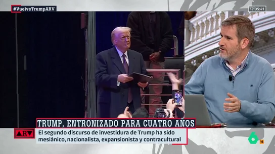 Urquizu analiza la razón por la que Trump tiene éxito: "Tiene que ver con la erosión que está habiendo de la democracia" Urquizu analiza la razón por la que Trump tiene éxito: "Tiene que ver con la erosión que está habiendo de la democracia"