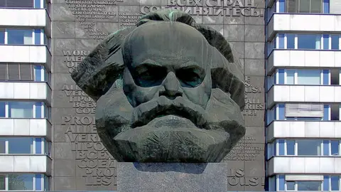 Busto de Karl Marx en Chemnitz Busto de Karl Marx en Chemnitz