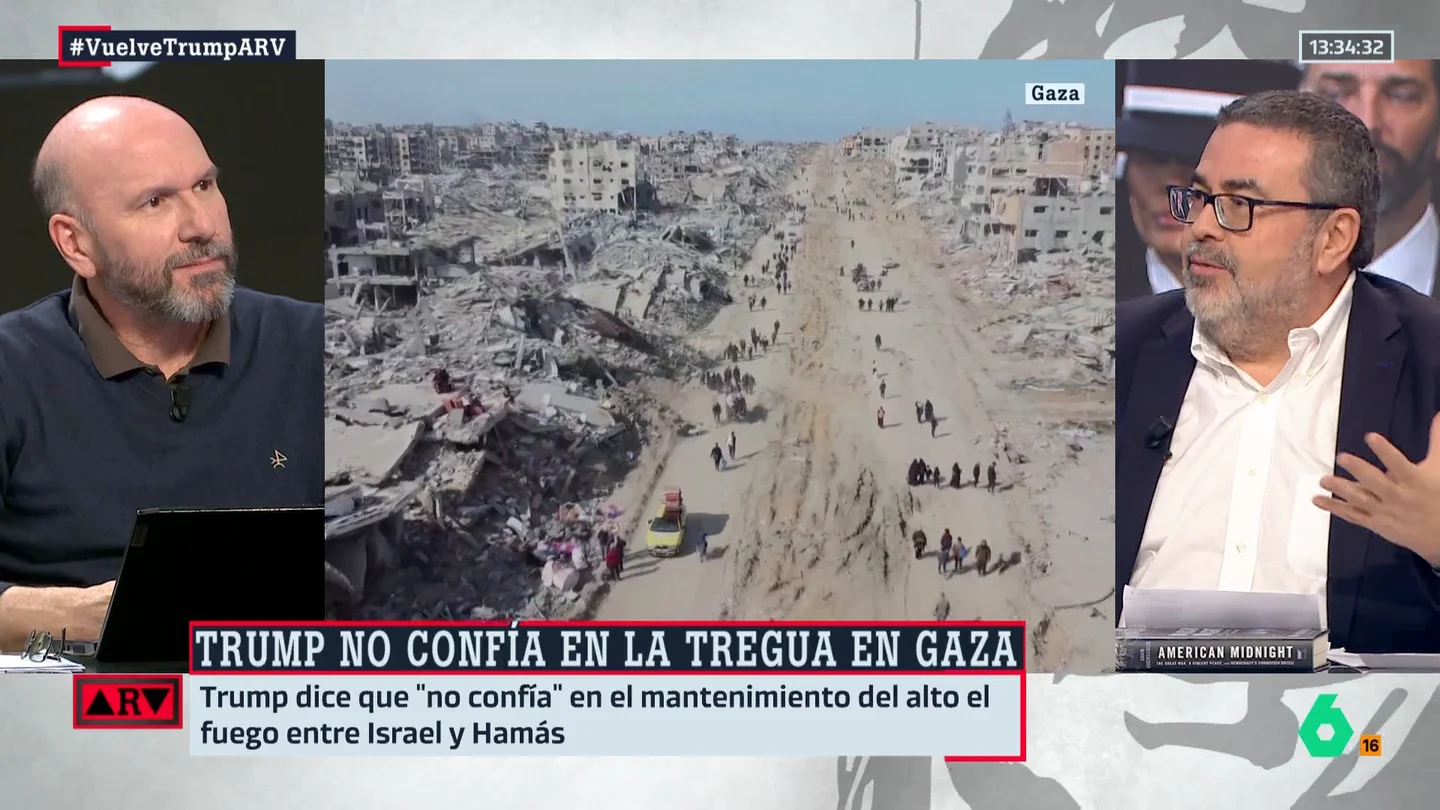 Pedro Rodríguez reacciona a las declaraciones de Trump sobre Gaza: "Él ve un solar y piensa: 'business'" Pedro Rodríguez reacciona a las declaraciones de Trump sobre Gaza: "Él ve un solar y piensa: 'business'"