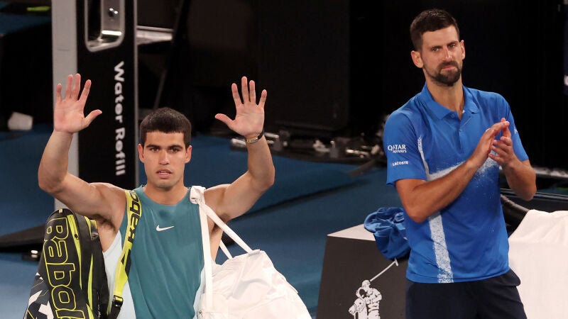 Alcaraz y Djokovic