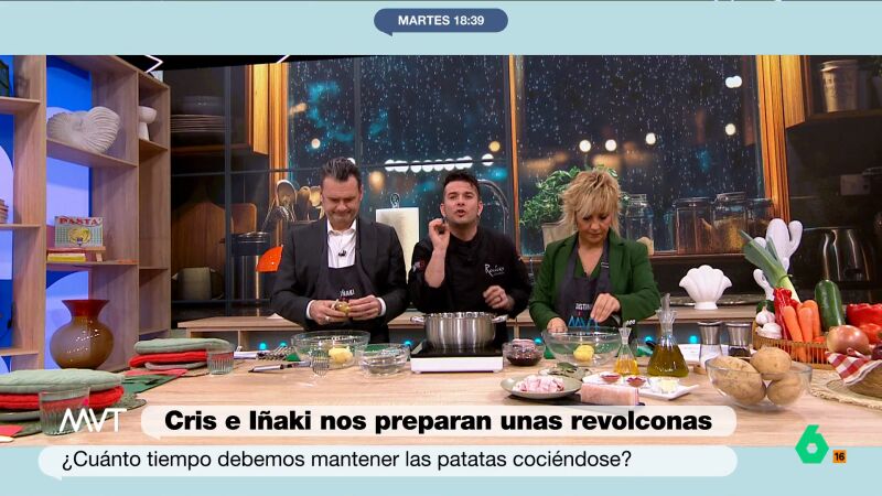 El chef Carlos Maldonado desvela el truco para evitar que las patatas se rompan durante la cocción