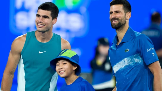 Gran gesto de Murray con Alcaraz después de caer ante Djokovic Gran gesto de Murray con Alcaraz después de caer ante Djokovic
