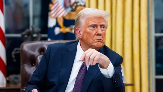 Donald Trump en el Despacho Oval Donald Trump en el Despacho Oval