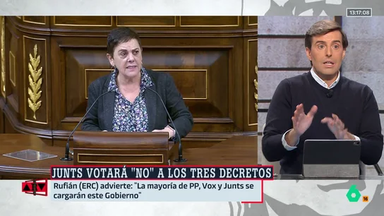 Montesinos señala la falta de diálogo del Gobierno con la oposición: "Sánchez no se da cuenta de su extrema debilidad parlamentaria" Montesinos señala la falta de diálogo del Gobierno con la oposición: "Sánchez no se da cuenta de su extrema debilidad parlamentaria"
