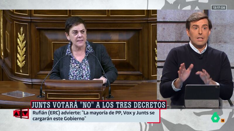  Montesinos señala la falta de diálogo del Gobierno con la oposición: "Sánchez no se da cuenta de su extrema debilidad parlamentaria"