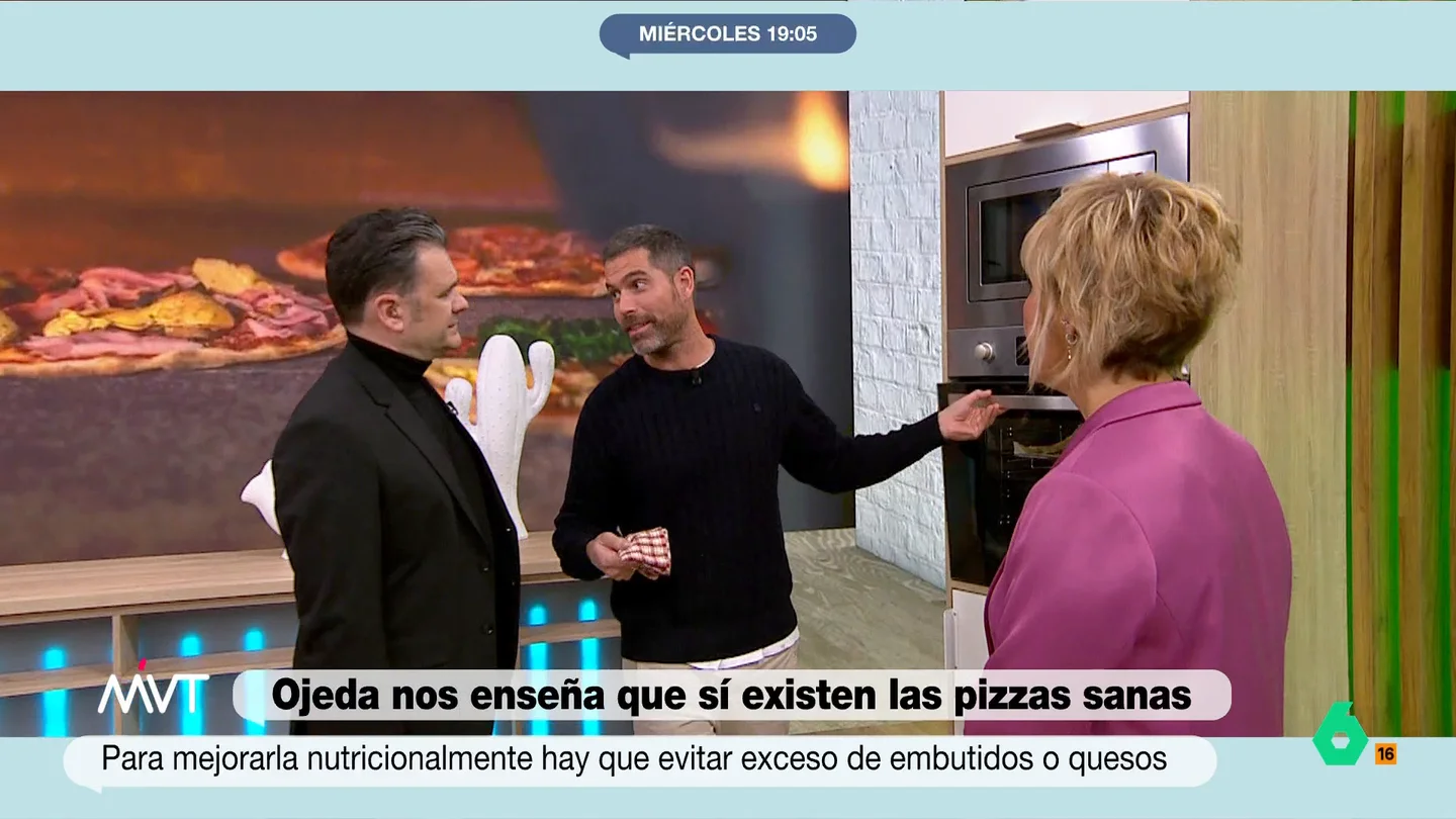 Pablo Ojeda revela los ingredientes que no debes poner en una pizza si quieres que sea saludable Pablo Ojeda revela los ingredientes que no debes poner en una pizza si quieres que sea saludable