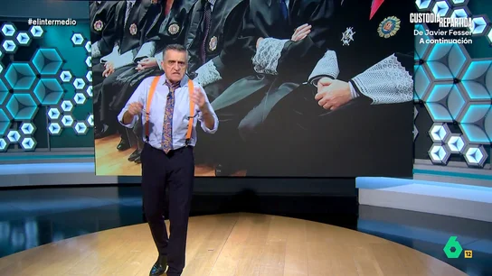 Wyoming ironiza sobre las decisiones de los jueces españoles: "Son como los baños, siempre están al fondo a la derecha" Wyoming ironiza sobre las decisiones de los jueces españoles: "Son como los baños, siempre están al fondo a la derecha"