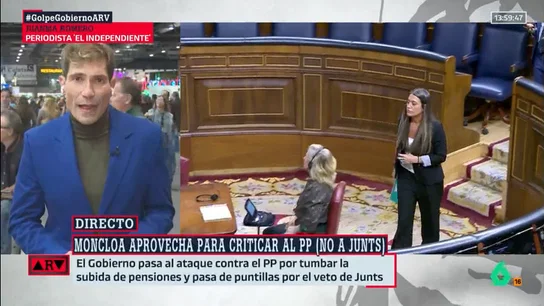 Juanma Romero habla del "cabreo" del Gobierno con Junts: "Dicen que todo estaba negociado" Juanma Romero habla del "cabreo" del Gobierno con Junts: "Dicen que todo estaba negociado"