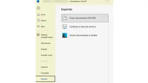 Enviando documentos directamente de Word a Kindle Enviando documentos directamente de Word a Kindle